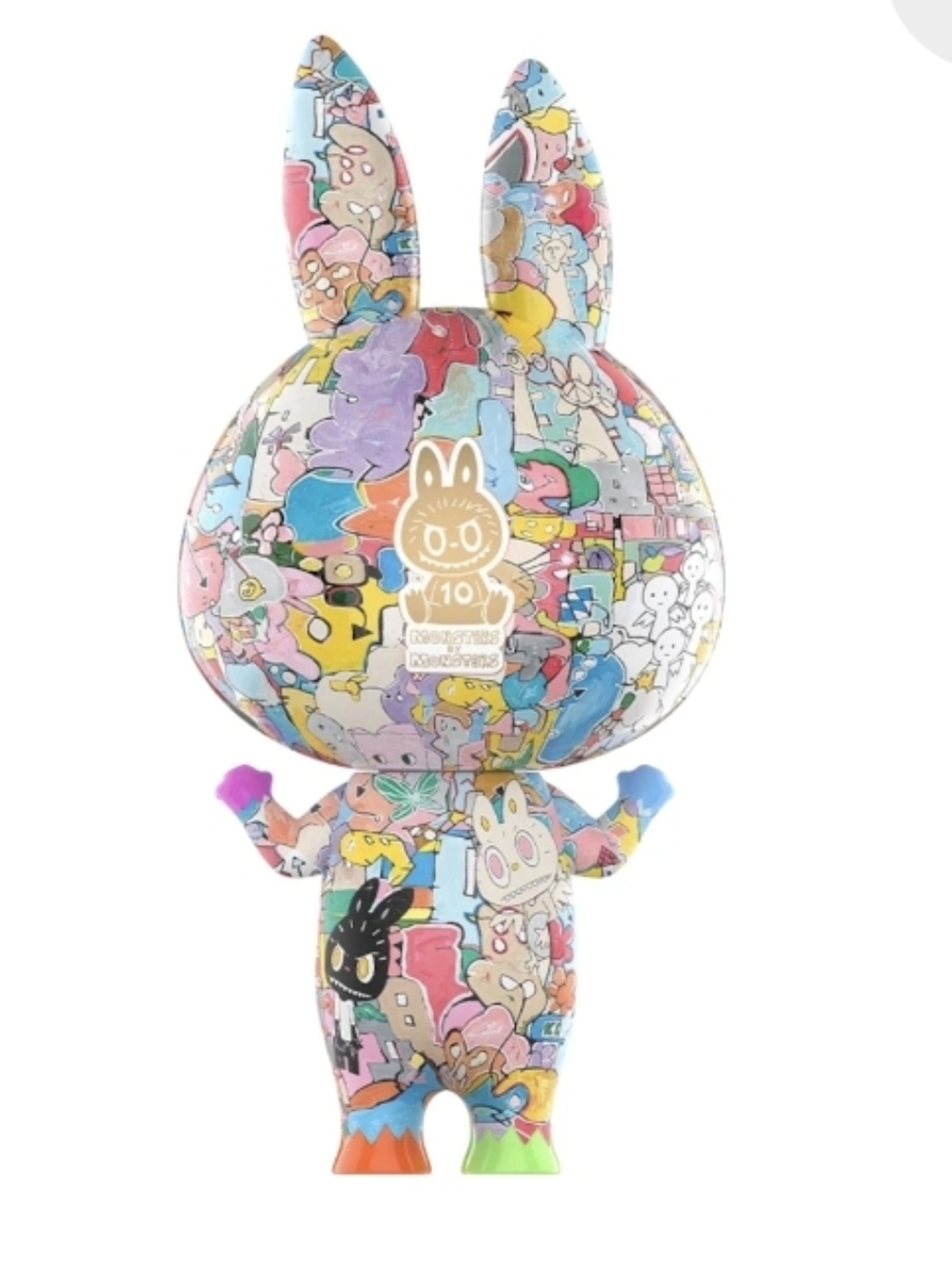 Pop Mart Mega Labubu Tenth Anniversary 400% AUTHENTIC NIB - Picture 2 of 3